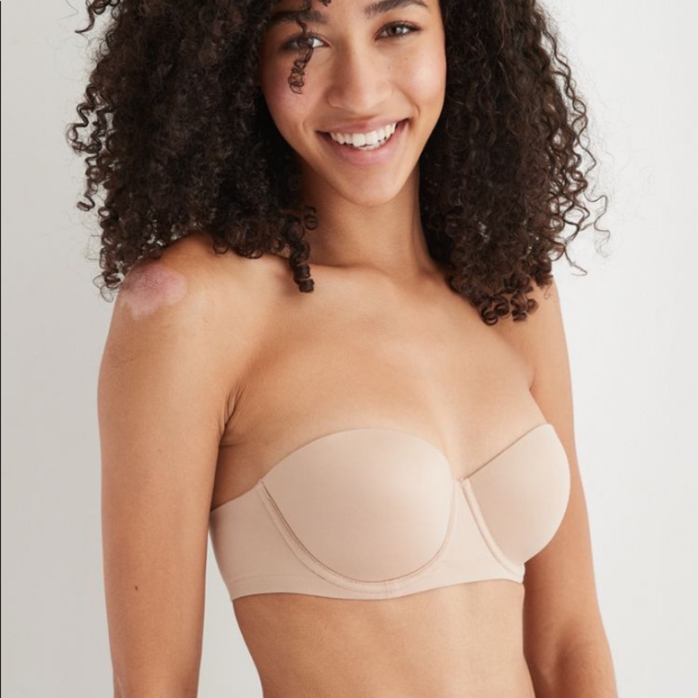 American Eagle Strapless Lightly Lined Real Me Bra